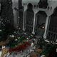Illustration for article titled The Gates of Lonely Mountain Made From 55,000 LEGO Pieces